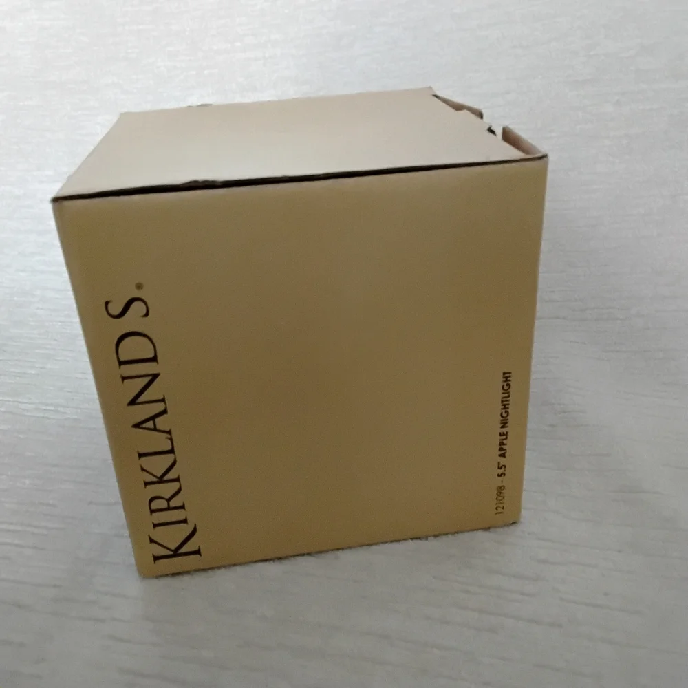 Kirklands Ceramic Red Rustic 5.5 Apple 